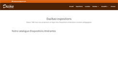 Desktop Screenshot of dazibao-expo.com